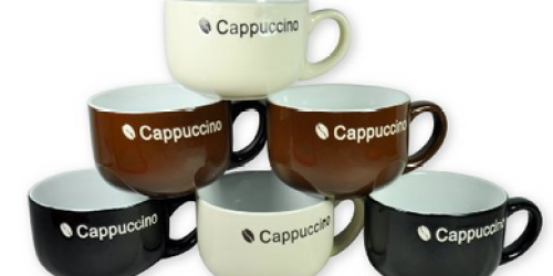 Amazon: 14 oz Ceramic Coffee & Soup Mugs – Set of 6 Only $9.99 (Regularly $49.99 – Best Price!)