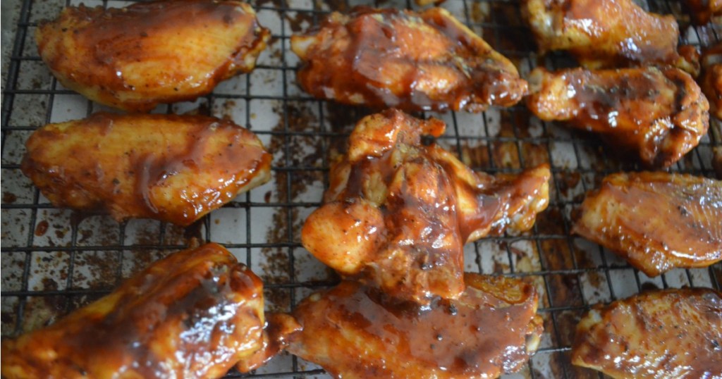 Honey BBQ Baked Wings