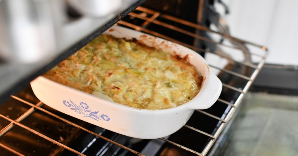 easy artichoke dip in the oven