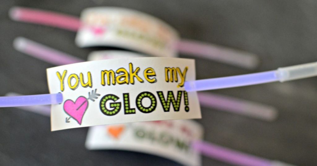 glow stick valentine's