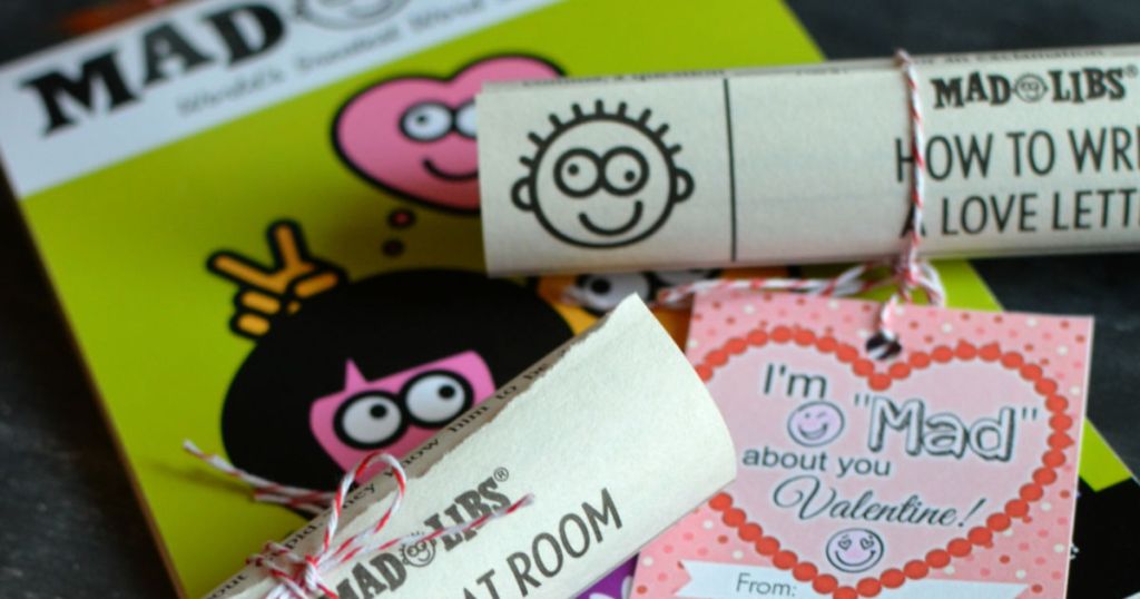 mad libs classroom valentine's