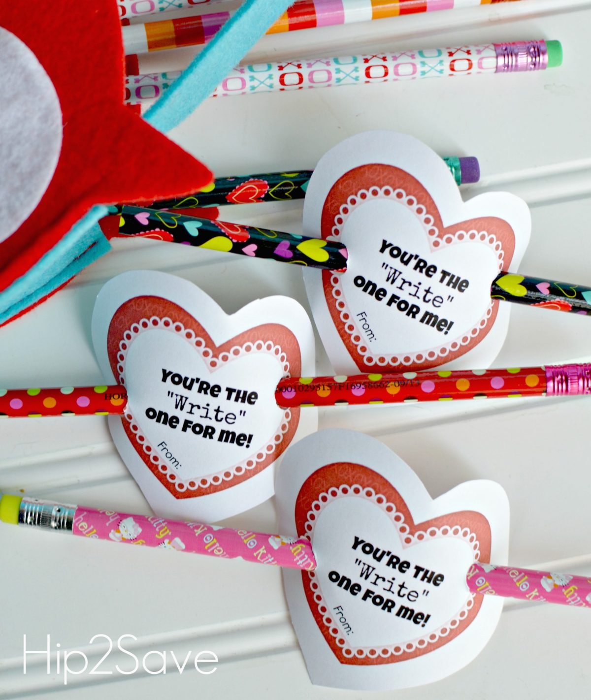 Pencil Classroom Valentines Printables