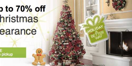 Sears.online: Up to 70% Off Christmas Clearance (Great Deals on Artificial Trees, Lights + More)