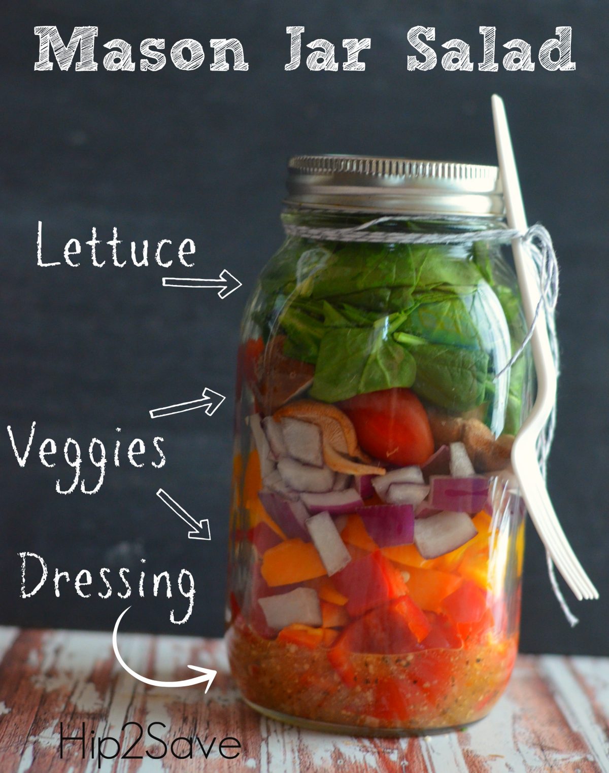 mason jar salad