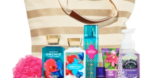 Bath & Body Works: Getaway VIP Tote ($113.50 Value!) Only $20 with $40 Purchase – Limited Quantities