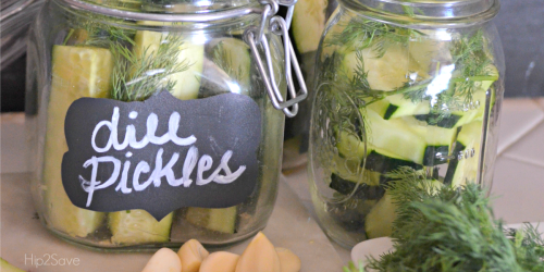 Easy Refrigerator Dill Pickles