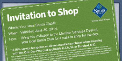 Sam’s Club: Free One Day Club Pass (+ Create FREE Custom Father’s Day Card)