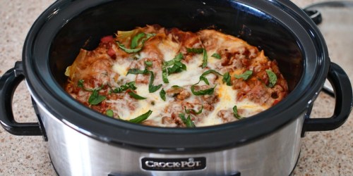 Slow Cooker Veggie Lasagna Recipe