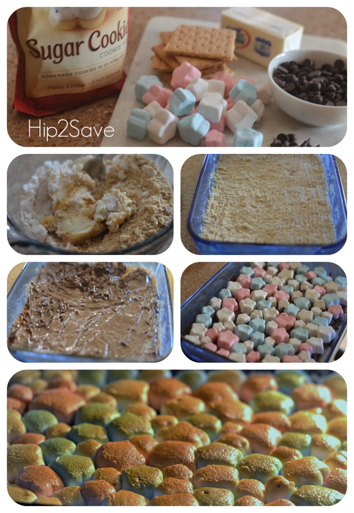 How to make smore cookie bars Hip2Save