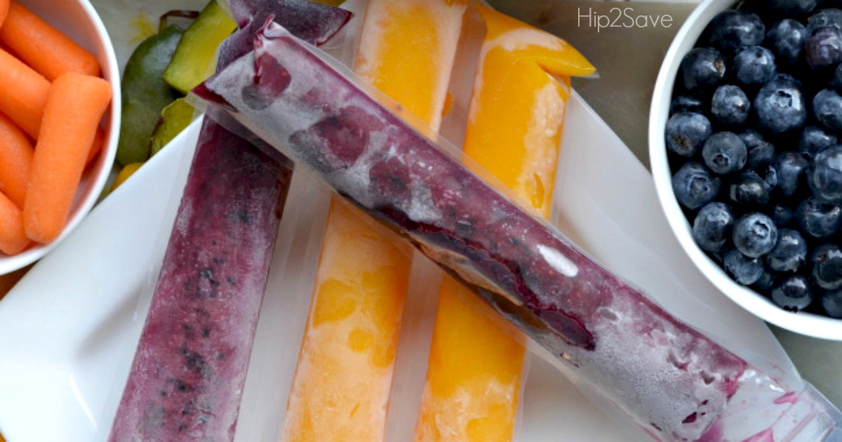 homemade freeze pops