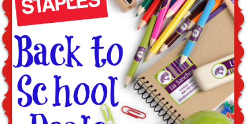 Staples: Back to School Deals 7/20-7/26