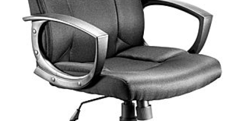 Staples.online: Stiner Fabric Managers Chair in Black Only $39.99 Shipped (Reg. $99.99!)