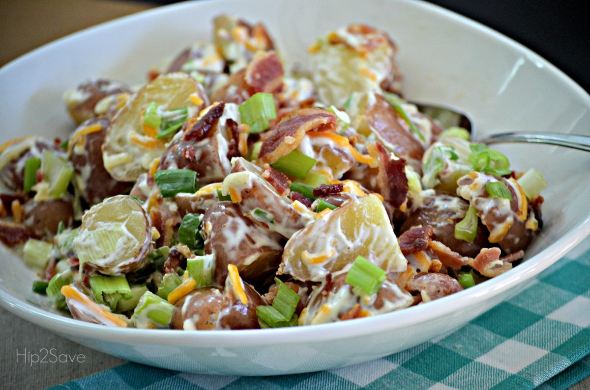 Easy Potato Salad Hip2Save Recipe