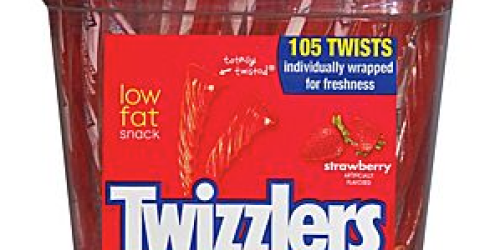 Staples.online: Strawberry Twizzlers 105ct. Tub Only $5.99 Shipped (Great for Halloween!)