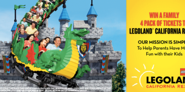 Red Tricycle’s LEGOLAND California Giveaway: Enter to win Family 4-pack of Tickets to LEGOLAND