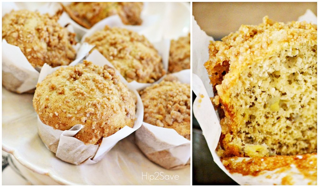 banana crumb muffin recipe