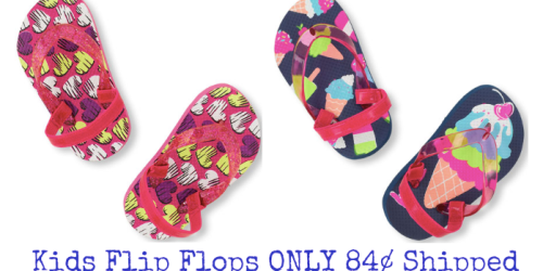 The Children’s Place: Flip Flops Only $0.84 Shipped