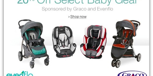 Amazon: 20% Off Select Baby Gear = Evenflo JourneyLite Travel System Only $103.20 Shipped