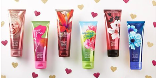 Bath & Body Works: FREE Full Size Signature Collection Ultra-Shea Body Cream with ANY Purchase