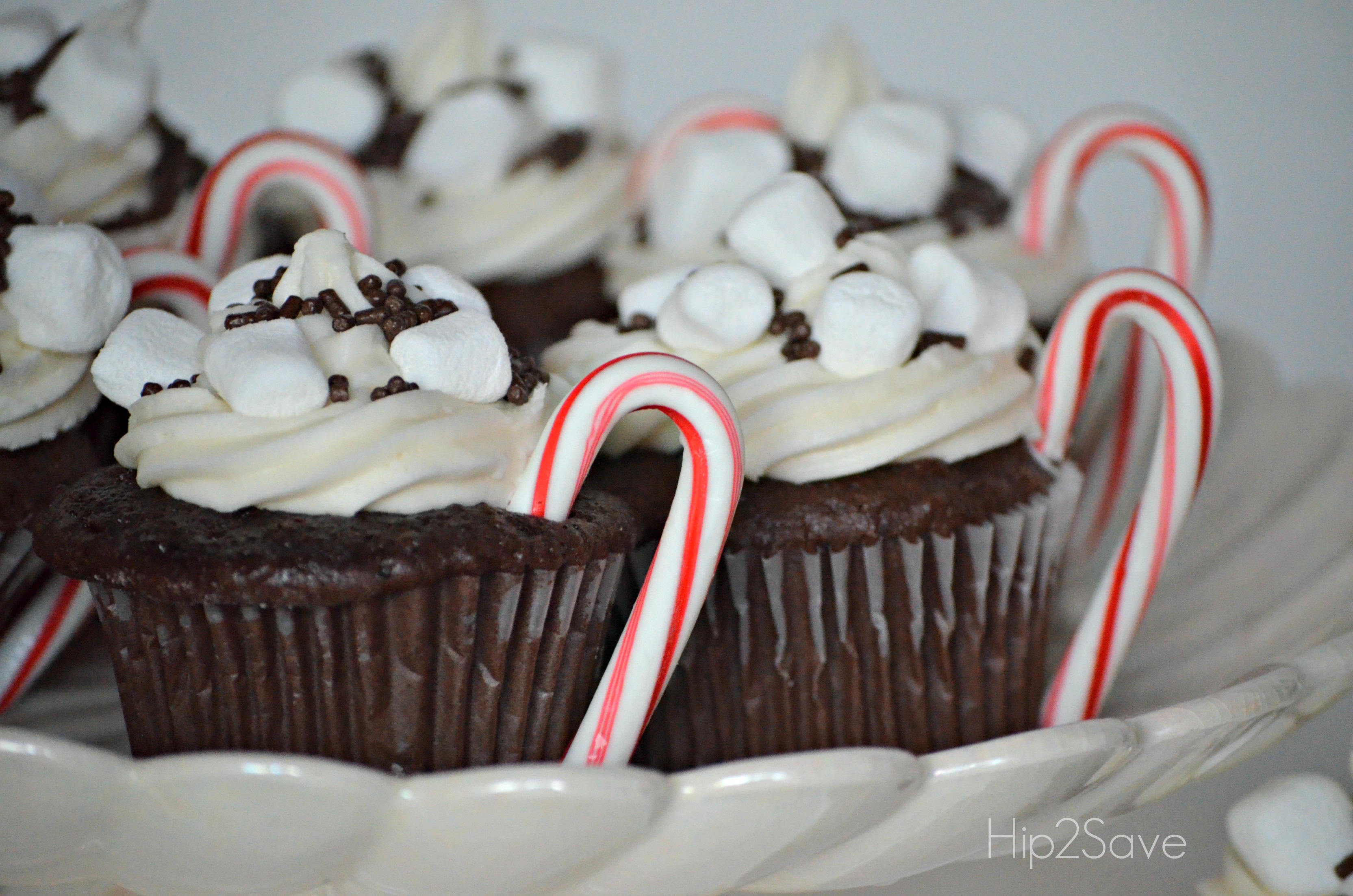 Hot Cocoa Cupcakes Hip2Save