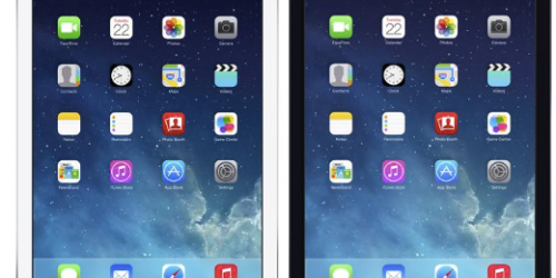 Best Buy: Apple iPad Air with Wi-Fi 32GB in Black or White Only $369.99 (Regularly $449.99) – Today Only