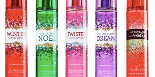 Bath&BodyWorks.online: Buy One, Get One Free Body Mists – $14 Value (Today Only)