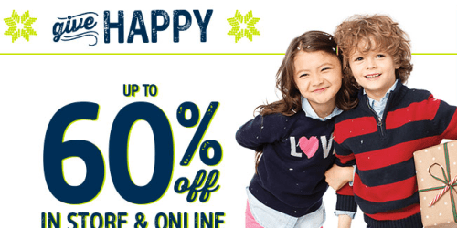 Carters & OshKosh B’Gosh: Free Shipping on ALL Orders + 15-25% Off = Kids’ Masks $3.75 Shipped