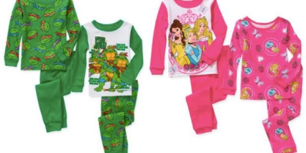 Walmart.online: Baby & Toddler Character Pajamas Only $4 Each Shipped (Sizes 12 Months-5T)