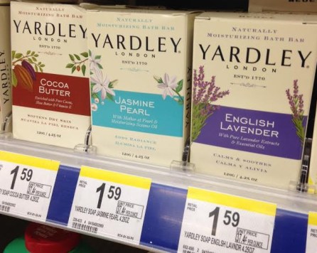 Yardley bar soap