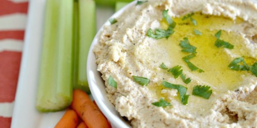 Roasted Cauliflower Hummus Keto (Whole 30 Approved)