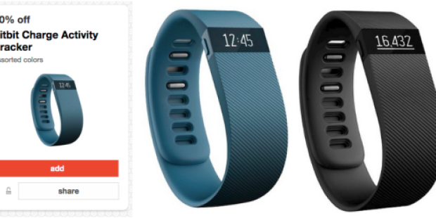 Target Cartwheel: 30% Off Fitbit Charge Activity Tracker = Only $90.99