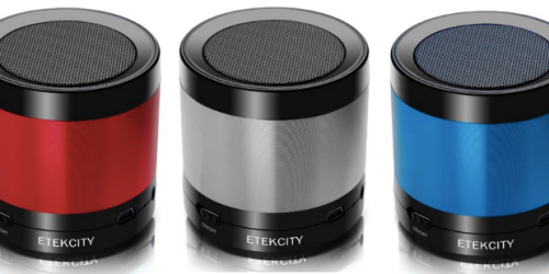 Amazon: Etekcity RoverBeats Ultra Portable Wireless Bluetooth Speakers Only $16.98 (Reg. $60?!)