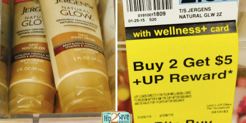 Rite Aid: Jergens Travel Size Natural Glow Moisturizers ONLY 19¢ Each (No Coupons Needed!)