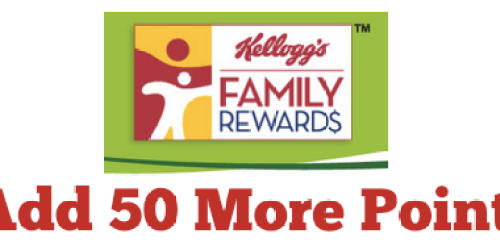 Kellogg’s Family Rewards: Add 50 More Points