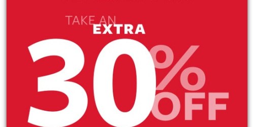 Carter’s.online: Extra 30% Off Clearance (Today Only!)