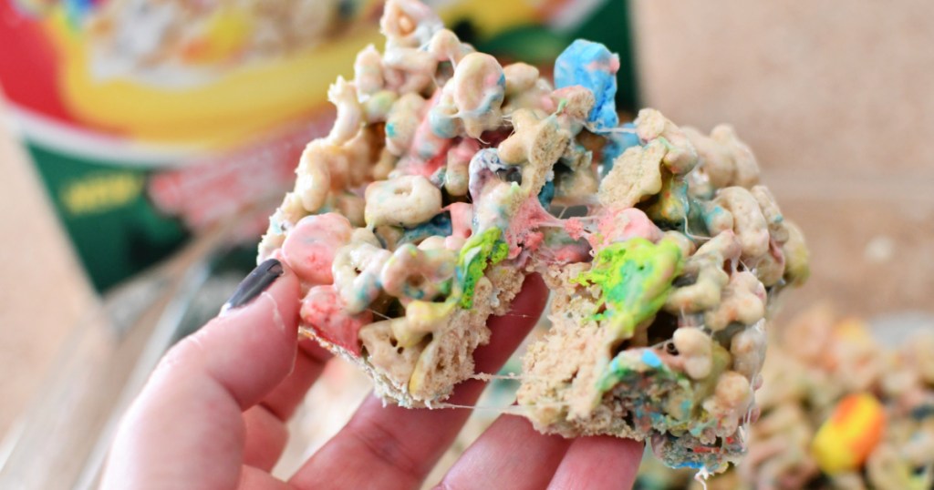 lucky charms treats cut