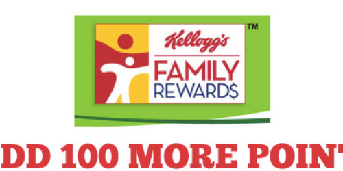 Kellogg’s Family Rewards: Add 100 More Points