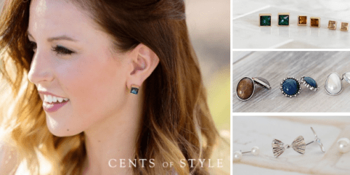 Cents of Style: 3 Pairs of Stud Earrings $7.95 Shipped