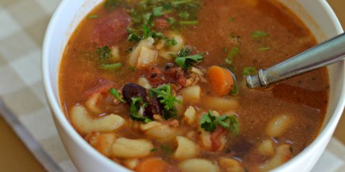 Vegetarian Pasta Fagioli (Meatless Monday Series)