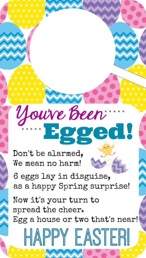 You've Been Egged Printable Hip2Save