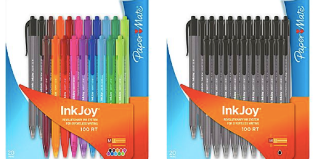 Staples.online: 20 Pack PaperMate InkJoy Retractable Ballpoint Pens Only $3 Shipped