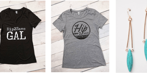 Hip2Save Shirt AND Dangle Earrings Under $15 Shipped (+ Today’s Wear it Wednesday Winner)