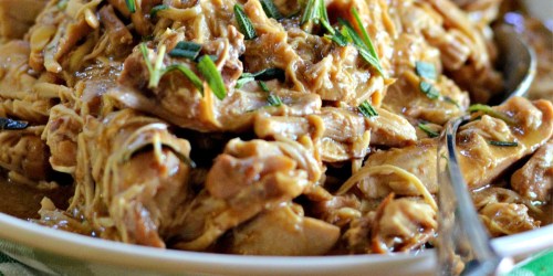 Slow Cooker Honey Mustard Chicken