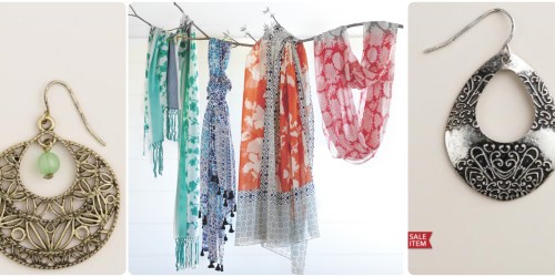 Cost Plus World Market: 50% Off Earrings, Scarves & Shawls + Extra 10% Off (4 Days Only)