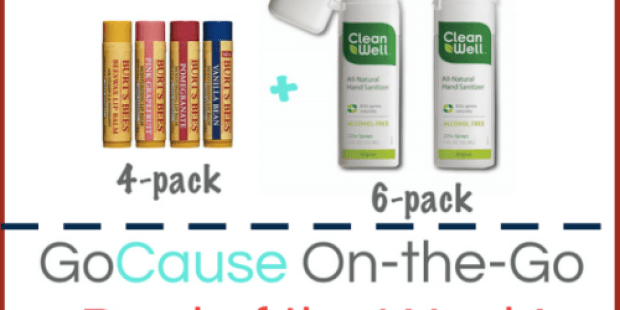 GoCause: $22.99 Gets YOU 10 Pack of Burt’s Bees & CleanWell AND Helps Kids In Cambodia