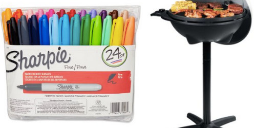 Amazon Deals: Save BIG on Sharpie Markers, George Foreman Grill, iPhone Cases, Clorox & Much More