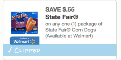 Rare $0.55/1 State Fair Corn Dogs Coupon = 2-Count Corn Dogs Only $0.44 Each at Dollar Tree + More