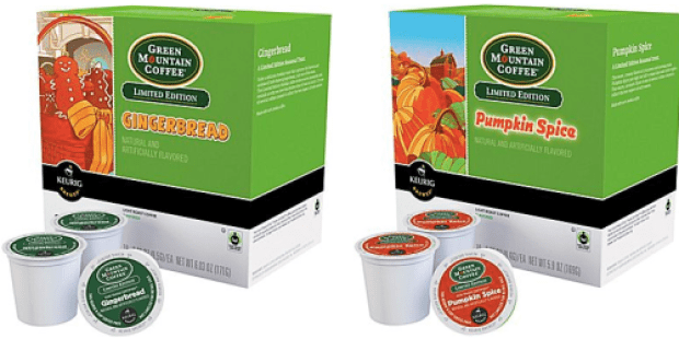 24 Count Packs of K-Cups $6.99 Shipped = 29¢ per K-Cup (Pumpkin Spice, Gingerbread & More)