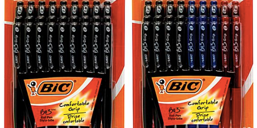 Staples.online: BIC Retractable Ballpoint Pens 18 Count Pack Only $4 Shipped (Regularly $9.99)