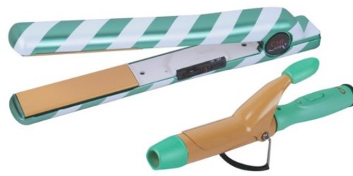 CHI Air Classic 1″ Tourmaline Ceramic Flat Iron AND Mini Curling Iron Just $49.99 Shipped (Reg. $100!)